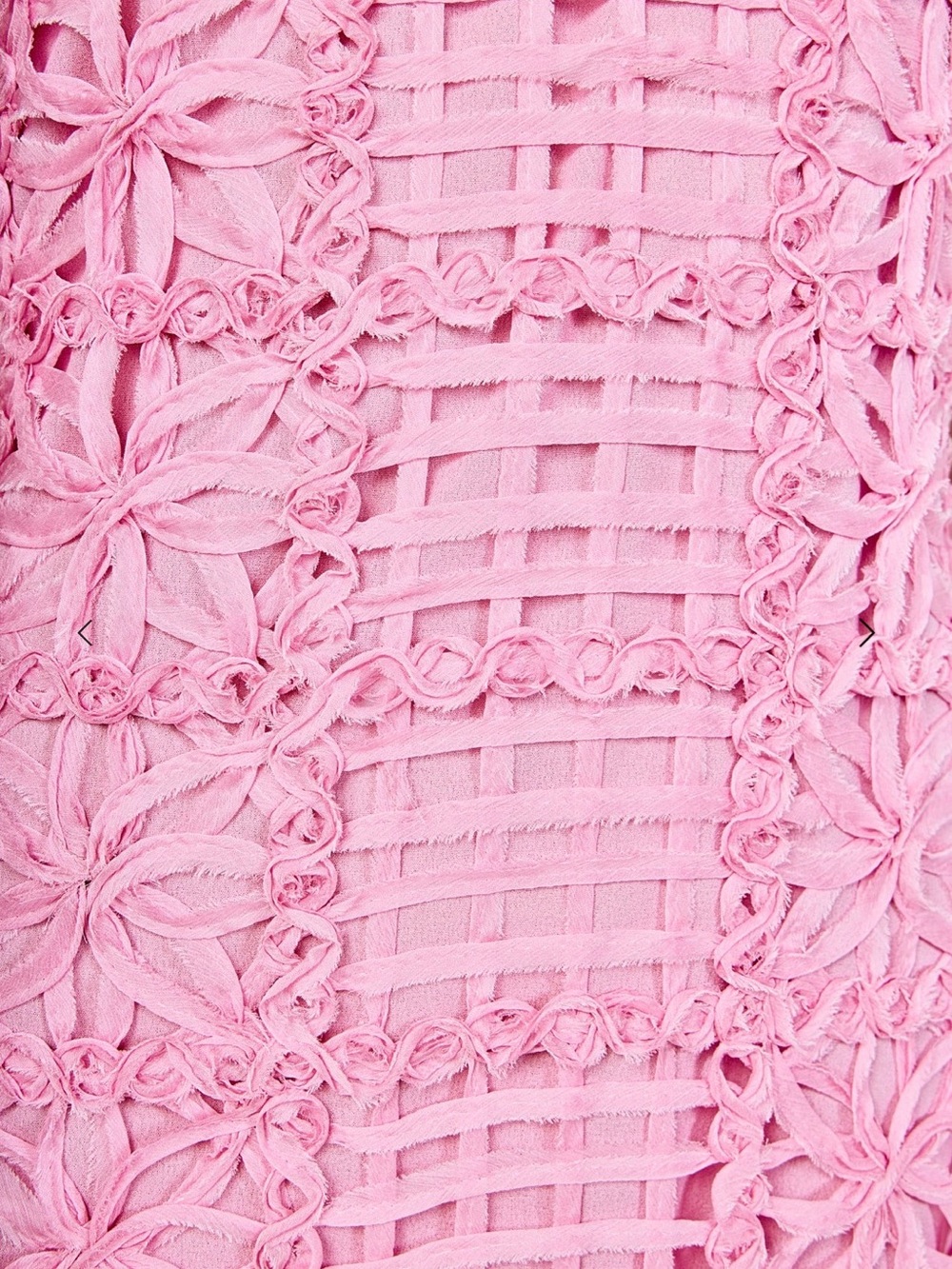 Endless Rose Pink Crochet Floral Maxi Dress - Picture 4 of 6